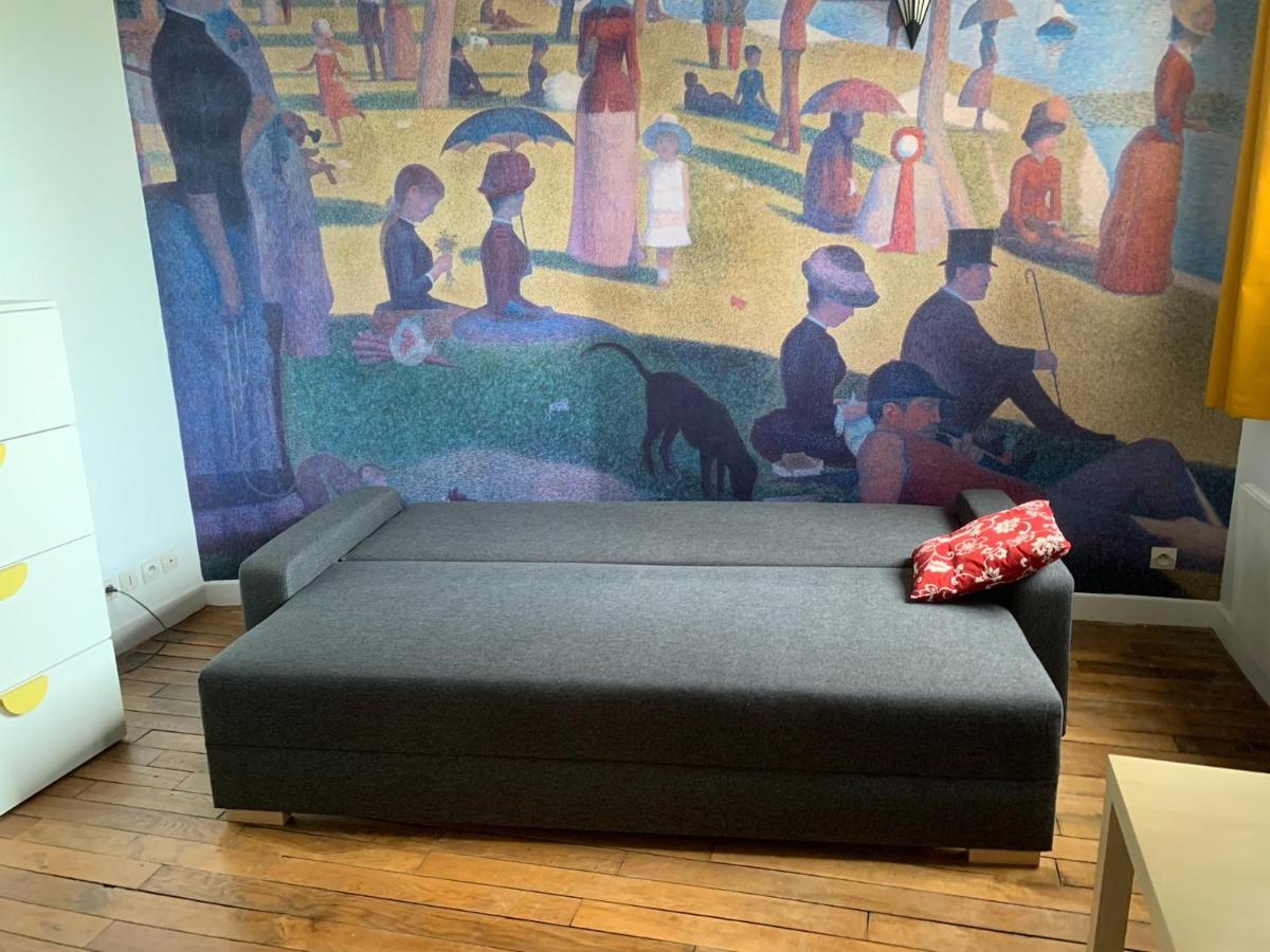 Studio Perfect For 2 Adults And 1 Kid, And Up To 2 Kids - Jourdain 20E, 25Mn To Louvre Via Line M11 巴黎 外观 照片